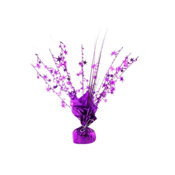 Pesetto per palloncini decorativo Cm. 32 - Lilla