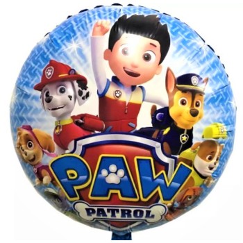Palloncino mylar 18" Cm. 45 - Paw Patrol