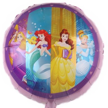 Palloncino mylar 18" Cm. 45 - Principesse