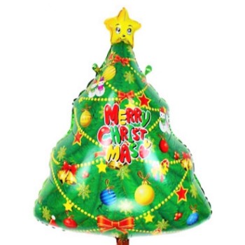 Palloncino mylar sagomato Cm. 70x56 - Albero di Natale