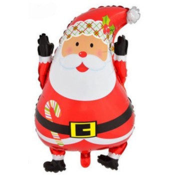 Palloncino mylar sagomato Cm. 62x44 - Babbo Natale