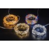 Filo con 40 microled da interno Cm. 390 a batteria - Colori assortiti