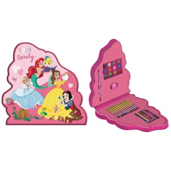 Valigetta completa sagomata Cm. 35x24 - Principesse