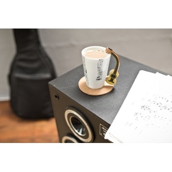 Tazza mug porcellana con manico "Classic Guitar" in elegante box