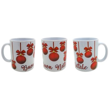Tazza mug ceramica natalizia "Buon Natale"