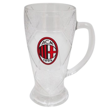 Boccale birra vetro 680 ML AC Milan