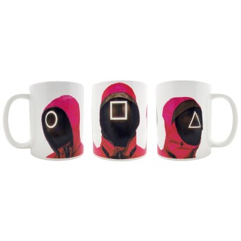 Tazza mug ceramica "Squid Game" personaggi