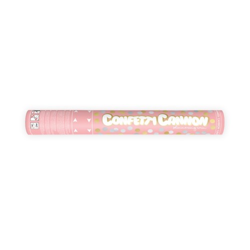 Cannone sparacoriandoli cm. 40 deluxe Gold & Silver