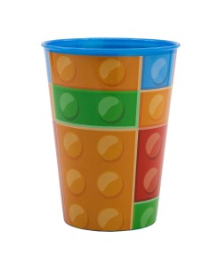Bicchiere plastica classico 260 ML Bricks 2