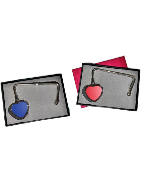 Gancio portaborsa in scatola regalo - Colori assortiti