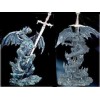 Drago resina con tagliacarte H. cm. 22