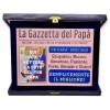 Targa con cofanetto rettangolare Cm. 23x18 - La Gazzetta del Papa'