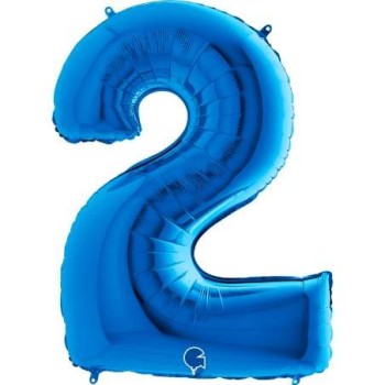 Palloncino mylar Super Shape numero Cm. 100 - Grabo -...
