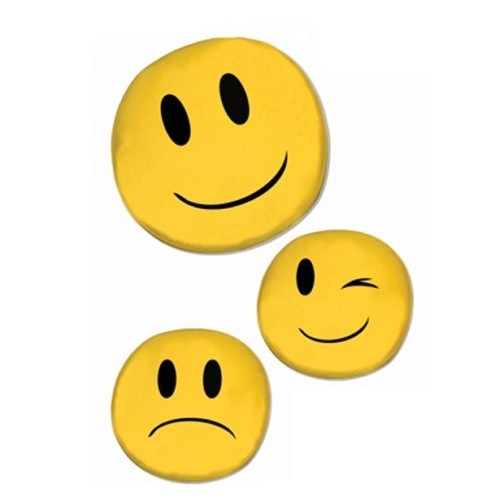 Antistress microfibra smile cm. 33