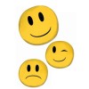 Antistress microfibra smile cm. 33