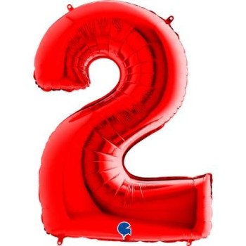 Palloncino mylar Super Shape numero Cm. 100 - Grabo -...