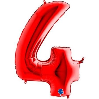 Palloncino mylar Super Shape numero Cm. 100 - Grabo -...