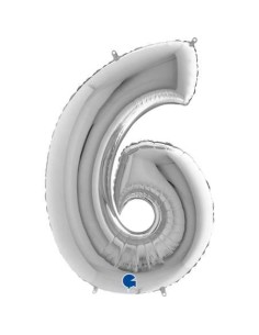 Palloncino mylar Super Shape numero Cm. 100 - Grabo -...