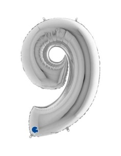 Palloncino mylar Super Shape numero Cm. 100 - Grabo -...
