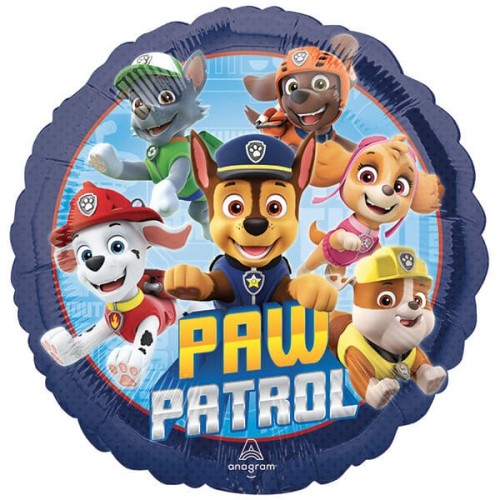 Palloncino mylar 18" Cm. 43 - Paw Patrol Family