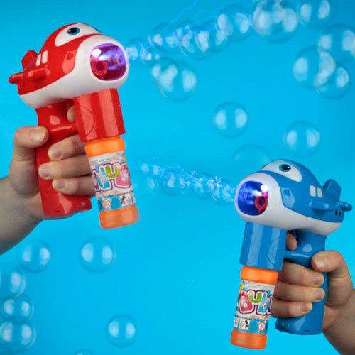 Pistola spara bolle di sapone con suono e luce - Aereoplano