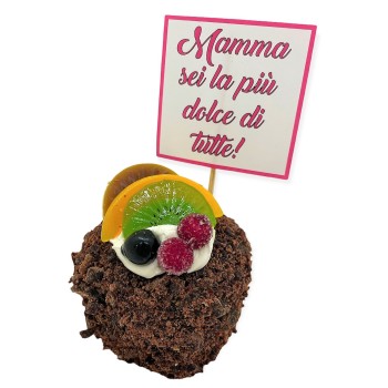 Pasticcino morbidoso Cm. 6 "Mamma sei la più dolce di tutte!" - Modelli assortiti 2