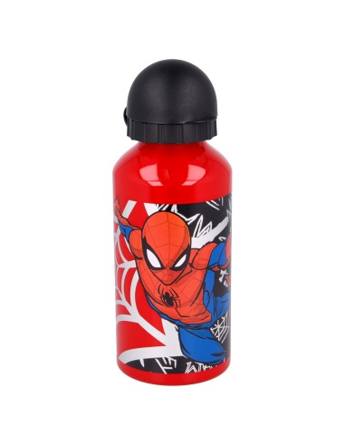 Borraccia alluminio 400 ML - Spiderman rossa