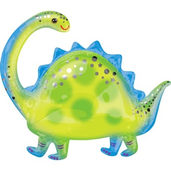 Palloncino mylar supershape Cm. 81x68 - Brontosauro