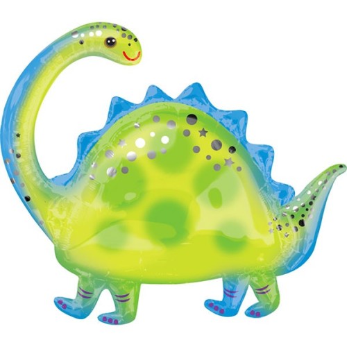 Palloncino mylar supershape Cm. 81x68 - Brontosauro