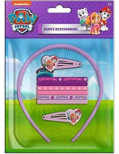 Blister con accessori per capelli 7 pezzi Skye Paw Patrol