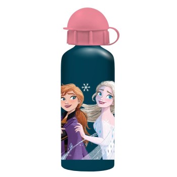 Set regalo con borraccia alluminio 500 ML e portapranzo Frozen 2