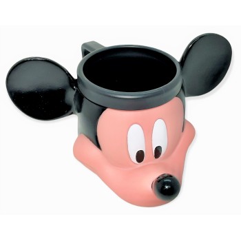 Tazza mug plastica 3D Topolino con rivestimento pvc