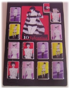 Accendino metallo Valentina