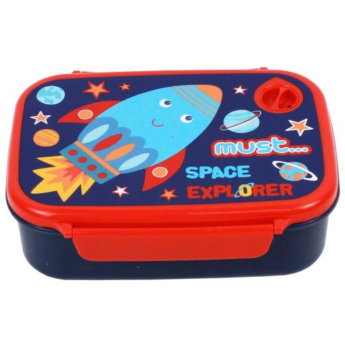 Set regalo con borraccia alluminio 500 ML e portapranzo - Spazio