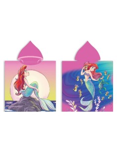 Accappatoio poncho con cappuccio Principesse