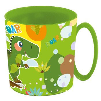 Tazza mug plastica microonde 340 ML - Dinosauro