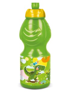 Borraccia sport classica plastica 400 ML - Dinosauro