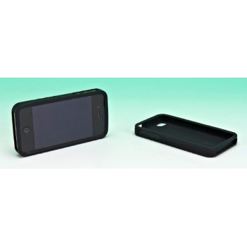 Cover Iphone 4 silicone nera