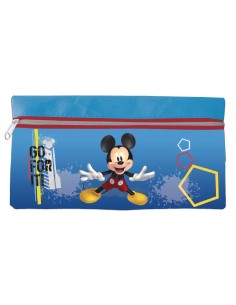 Astuccio bustina piatta con zip Cm. 21x11 Topolino
