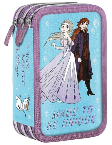 Astuccio completo 3 zip - Deluxe Elios - Frozen