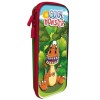 Astuccio rettangolare con zip 3D Cm. 23x10 - Dinosauro