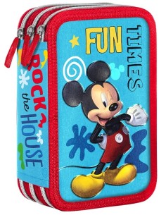 Astuccio completo 3 zip - Deluxe Elios - Topolino