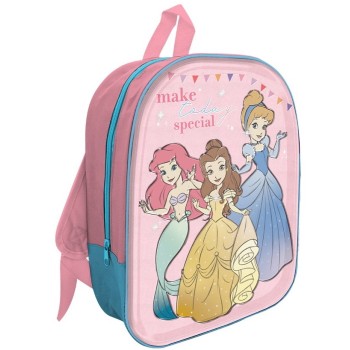Zainetto asilo 3D con led Cm. 32x26x11 - Principesse
