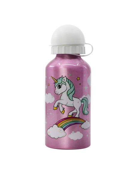 Borraccia alluminio 400 ML - Unicorno