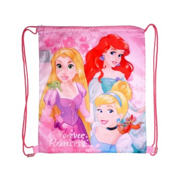 Sacca nylon con laccetti Cm. 40x35 - Principesse