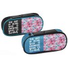 Astuccio rettangolare ovale con apertura Cm. 23x9 - Overlook - Colori assortiti