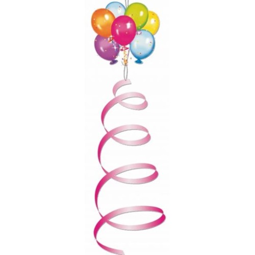 Festone girelle palloncini - Set 3 pezzi