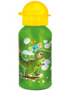 Borraccia alluminio 500 ML - Dinosauro simpatico