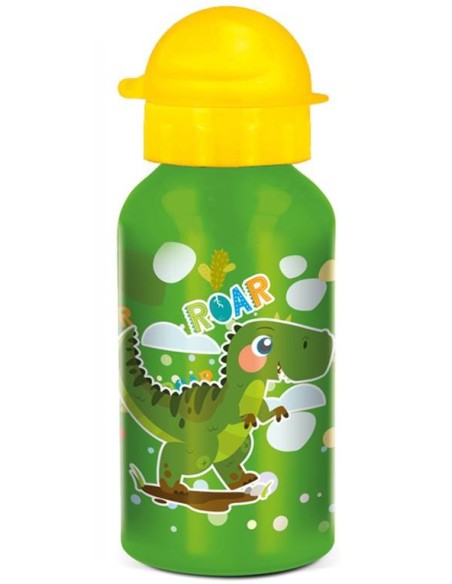 Borraccia alluminio 500 ML - Dinosauro simpatico