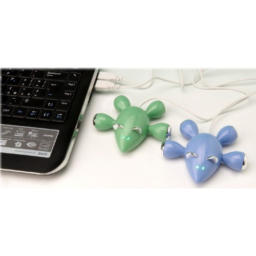 Hub USB mouse 4 porte